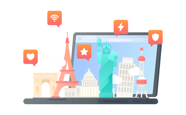 在留尼汪连接到中国的代理 - 返华VPN