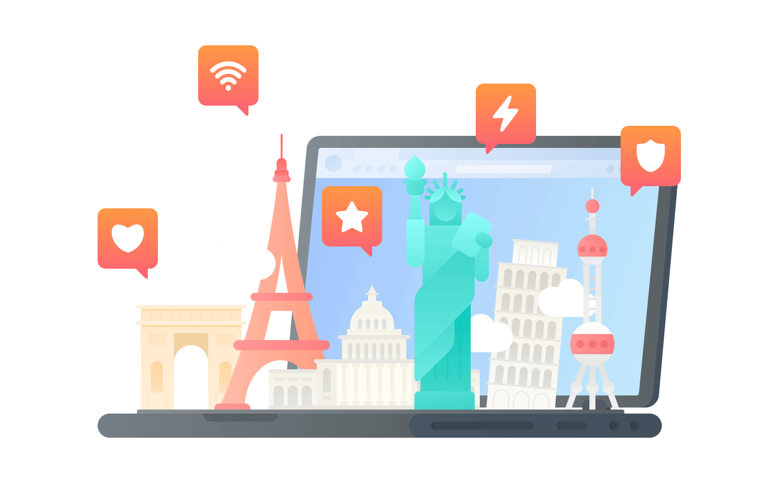 在留尼汪连接到中国的代理 - 返华VPN